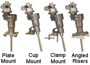 Pneumatic Gear Drive Mixers