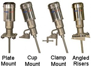 Electric Direct Drive Stainless Mixers